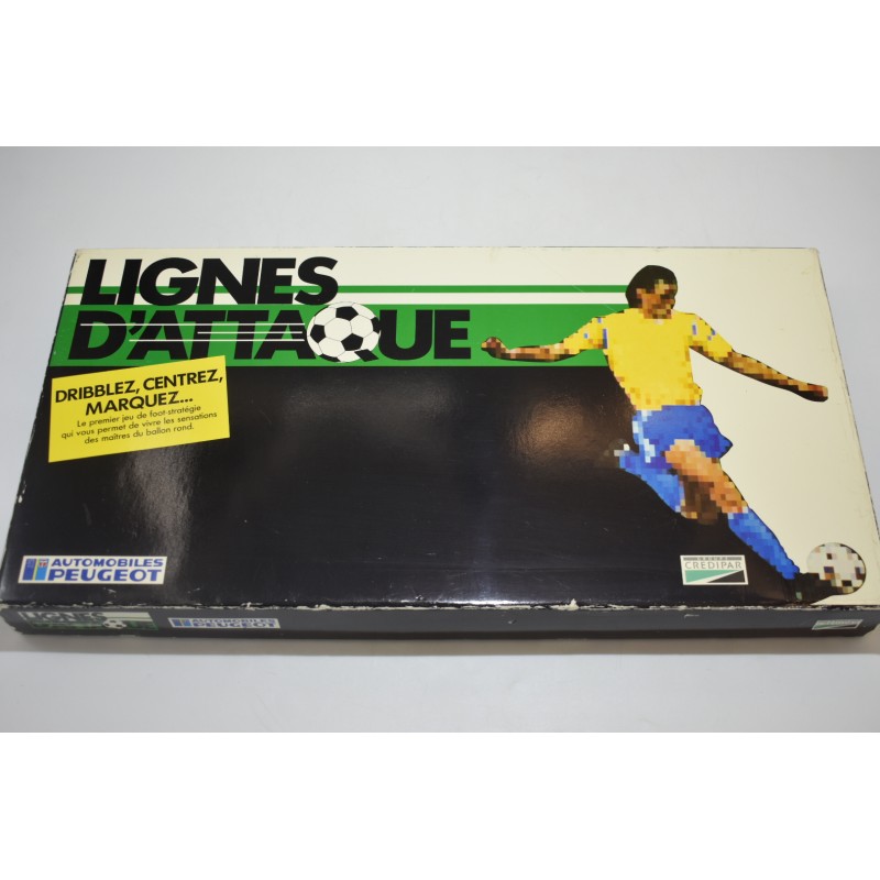 Lignes D'attaque Automobiles peugeot jeu de société jeux credipar sochaux montbelliard football foot buteur subbuteo