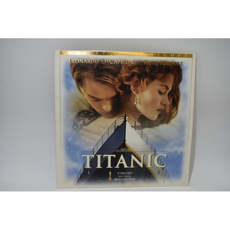 Titanic Format Cinemascope film laser disc cd Di Caprio Pioneer paramount