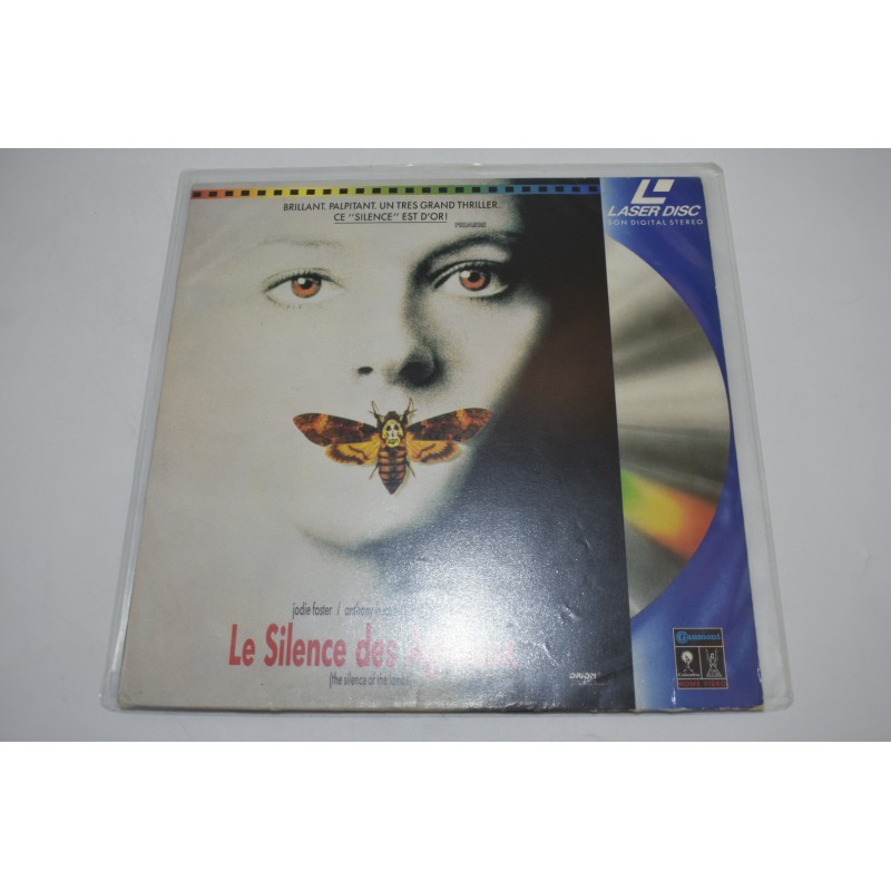 Le silence des agneaux Laser disc edition film thriller hopkins foster gaumont