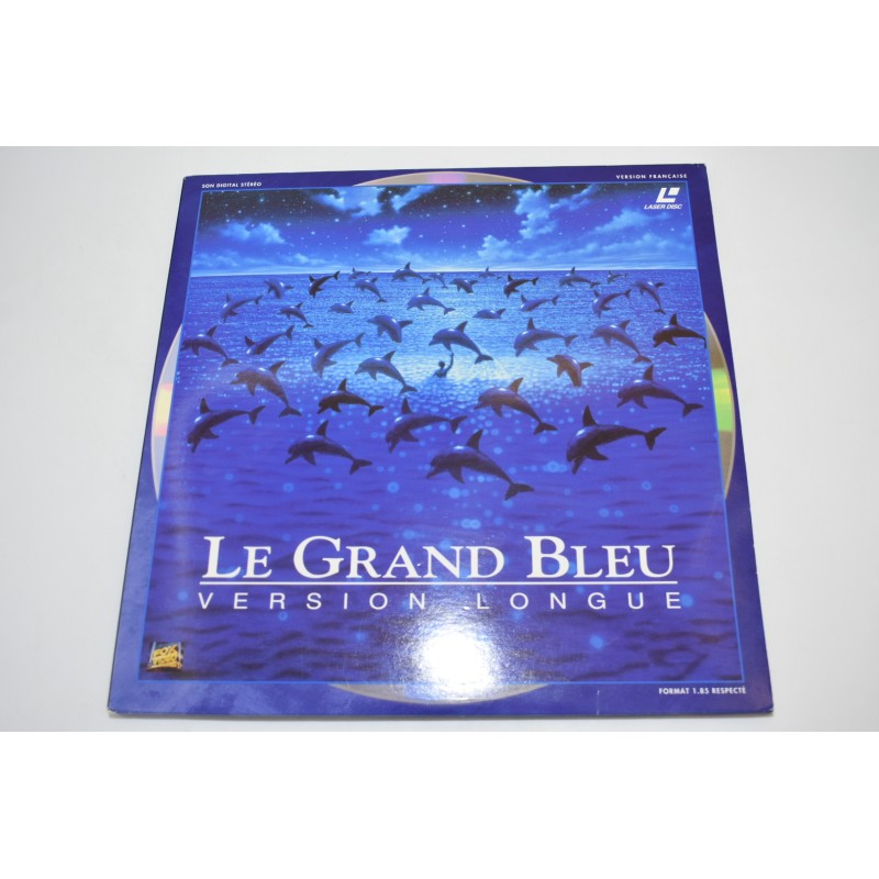 Le Grand bleu version longue Laser disc film francais fox studio Jean réno