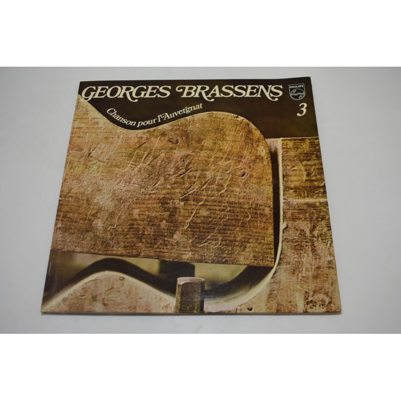 Georges Brassens Chanson pour l'Auvergnat 3 Edition philips vinyl cd audio musique vintage vinyles