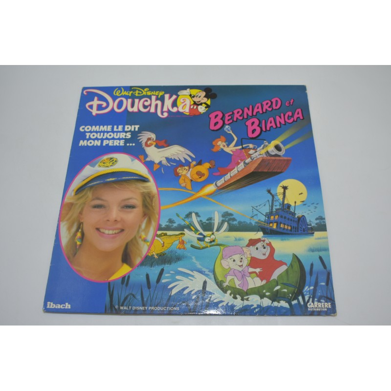 Walt Disney Douchka Bernard Et Bianca vinyl vinyles musique audio cd dessin animée