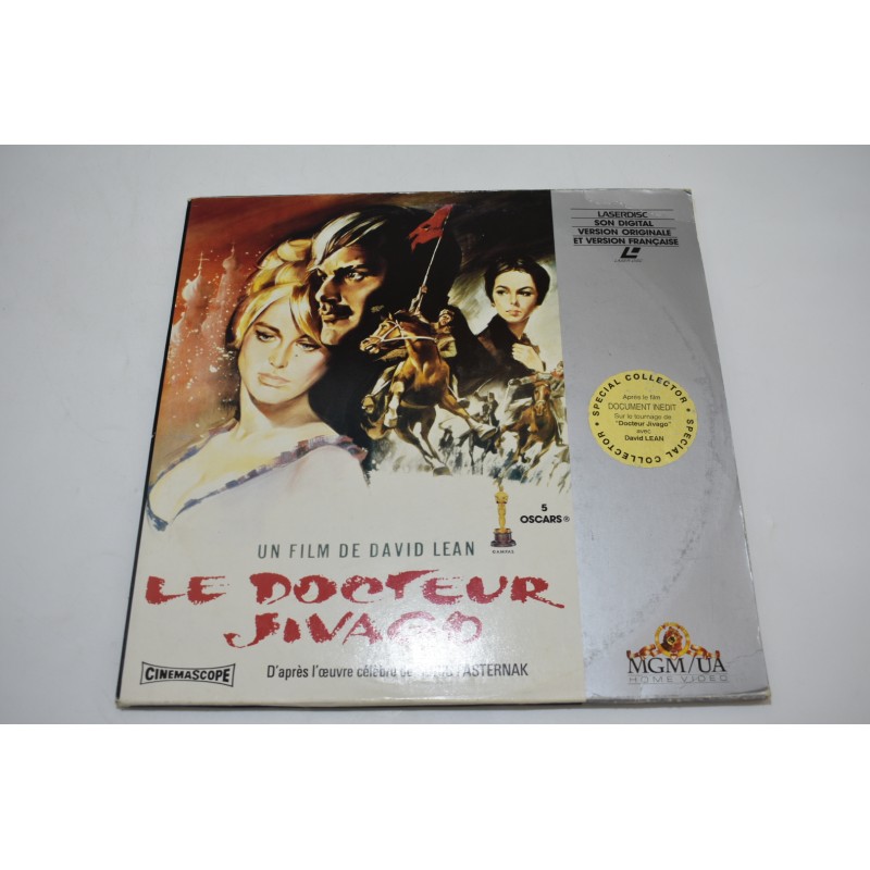 Le docteur jivago cinemascope MGM special collector laser disc son digital film 5 oscars