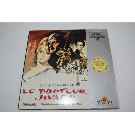 Le docteur jivago cinemascope MGM special collector laser disc son digital film 5 oscars