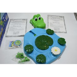 Croco Gourmand Edition Tomy jeu de société electronique vintage retro crocodiles krokodil knabbel jeux