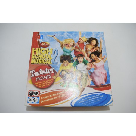 Twister Move Mb jeux High School Musical 2 tapis Cds jeu de société dance danse musique hasbro