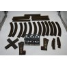 Lots de Rails Jouef ancien Ho croix aiguillages pont courbes droit rail trains modelisme