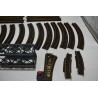 Lots de Rails Jouef ancien Ho croix aiguillages pont courbes droit rail trains modelisme