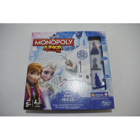 Monopoly Junior Disney Reine Des Neiges Hasbro Parker Jeux De Société Jeu Frozen