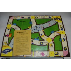 L'Autoroute le vrai jeu du code de la route Editions Dujardin jeux de société vintage années 60