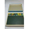 AlphaJura Alphabet magnetique jeu jura vintage ardoise aimantée lettres chiffres tableau école