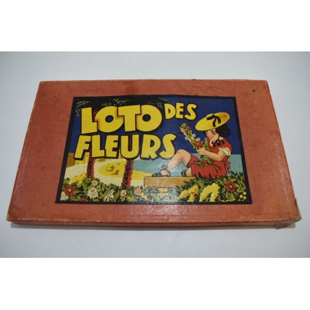 Loto des Fleurs jeu de société jeux ancien jeu nouveaux reunis