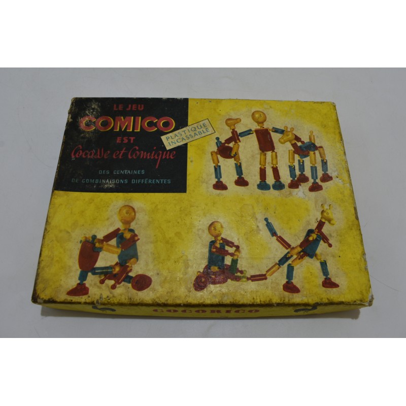 Comico le jeu Cocasse et comique plastique incassable centaines krazy ikes années 50 cocorico