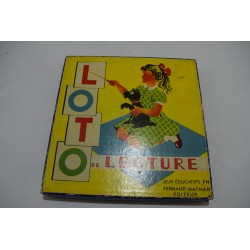 Loto de lecture ancien jeux nathan vintage jeu educatifs
