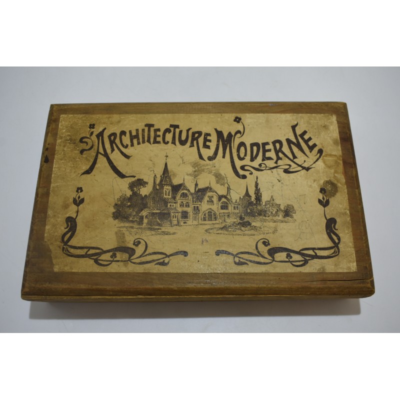 Architecture Moderne jeu ancien en bois construction kapla jeux nouveaux reunis