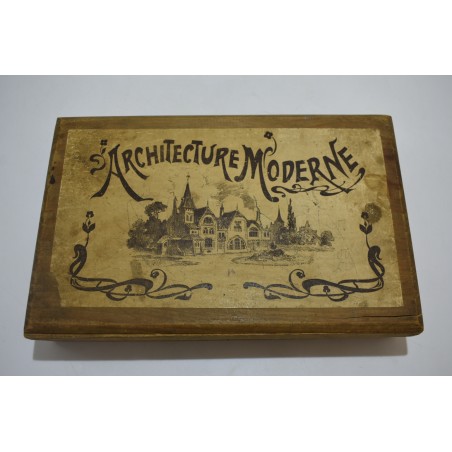 Architecture Moderne jeu ancien en bois construction kapla jeux nouveaux reunis