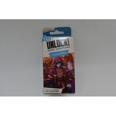 Unlock ! le vol de l'ange short adventures jeu de cartes cooperatif jeux de société escape rooms