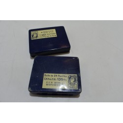 Lot de 3 boites anciennes metal Pastilles Brumaire solutricine Roger Bellon