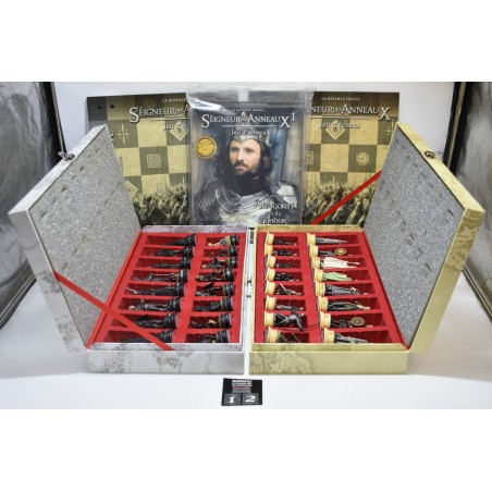 Le seigneur des anneaux edition Eaglemoss jeu d'echecs jeux echec coffret complet classeurs fascicules