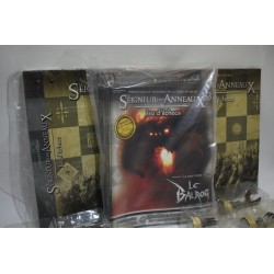 Le Seigneur des anneaux Jeu d'echecs jeu echec Serie 2 33-64 Eaglemoss pieces pions classeurs fascicule