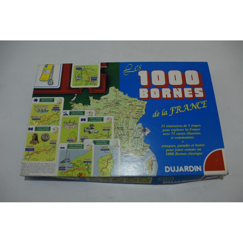 Les 1000 bornes de la France Edition Dujardin jeu de société jeux milles borne