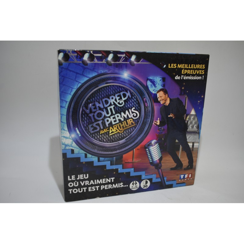 Vendredi tout est permis avec arthur Tf1 games meilleures epreuves emissions tv jeu de société jeux soirées
