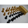 jeu d'echecs ancien staunton bois look chavet lardy jeux de société echec pions pieces