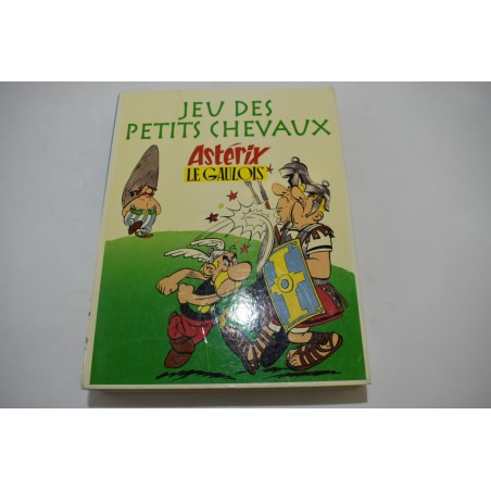 Asterix le gaulois jeu de petits chevaux Edition Atlas jeux bd bande dessinée steeple chase