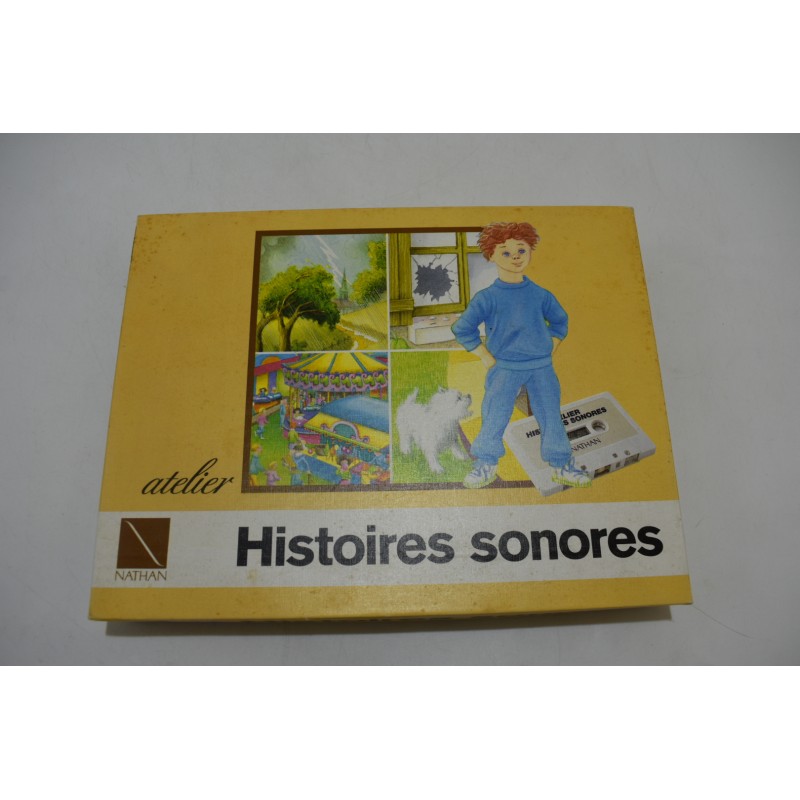 Histoires Sonores Editions Nathan Atelier cassette audio jeu educatif