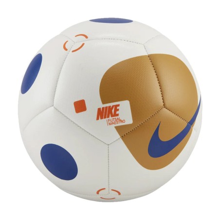 Ballon neuf Nike futsal Maestro pro Or bleu roi orange blanc