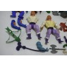 Lot Figurine Vintage retro MOTU master of the universe musclor mattel  Heman maitre de l'univers tigre accessoires épees