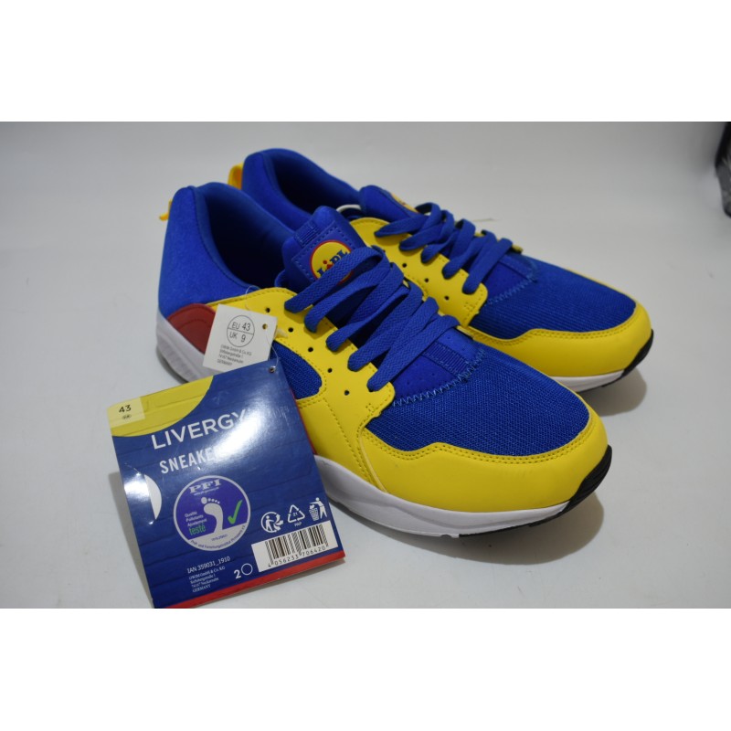 Sneakers Neuves Edition Lidl Lyvergy taille 43 Sneaker basket chaussure tennis collector