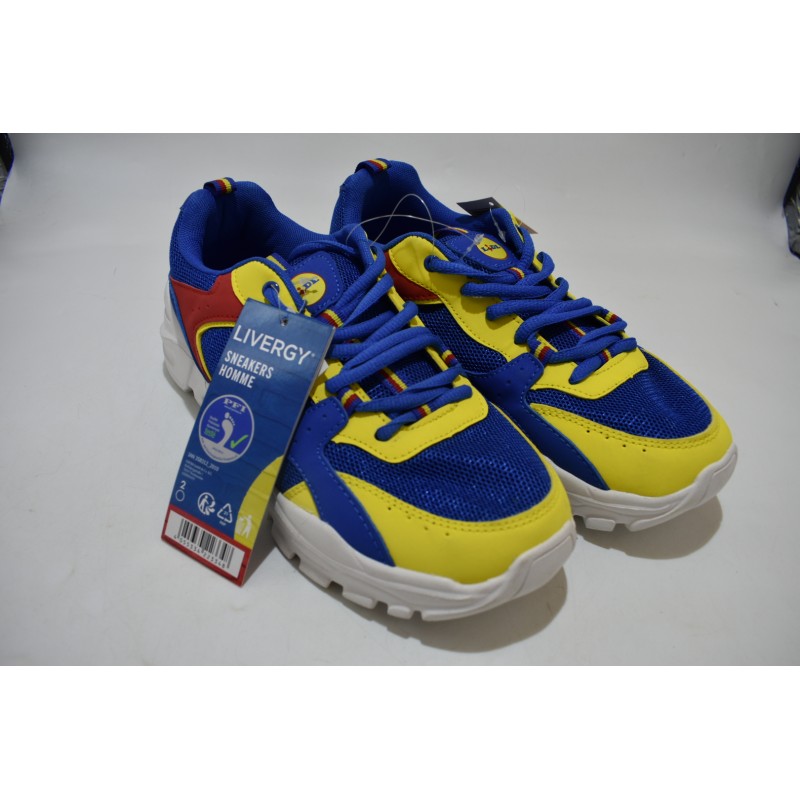 Sneakers Neuves homme Lidl Livergy taille 41 basket tennis chaussures collector