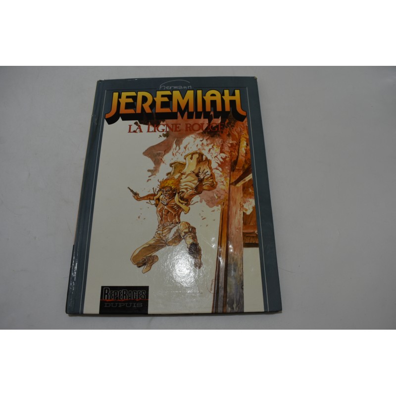 Jeremiah Hermann La ligne Rouge Edition Reperages Dupuis Bd Bande dessinée