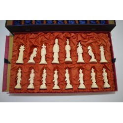 Jeu d'echecs coffret ancien thématique asiatique jeux de société echec
