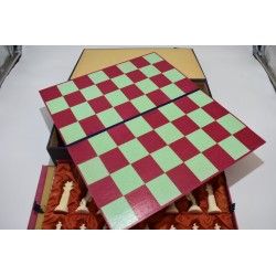 Jeu d'echecs coffret ancien thématique asiatique jeux de société echec