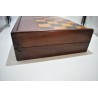 Grand Coffret jeux ancien Tric Trac Jacquet Backgammon Echecs Dames Echec dame plateau échiquier