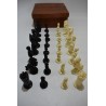 Coffret jeu d'échecs vintage bakélite chevalier toscan florentin jeux de société échec
