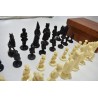 Coffret jeu d'échecs vintage bakélite chevalier toscan florentin jeux de société échec