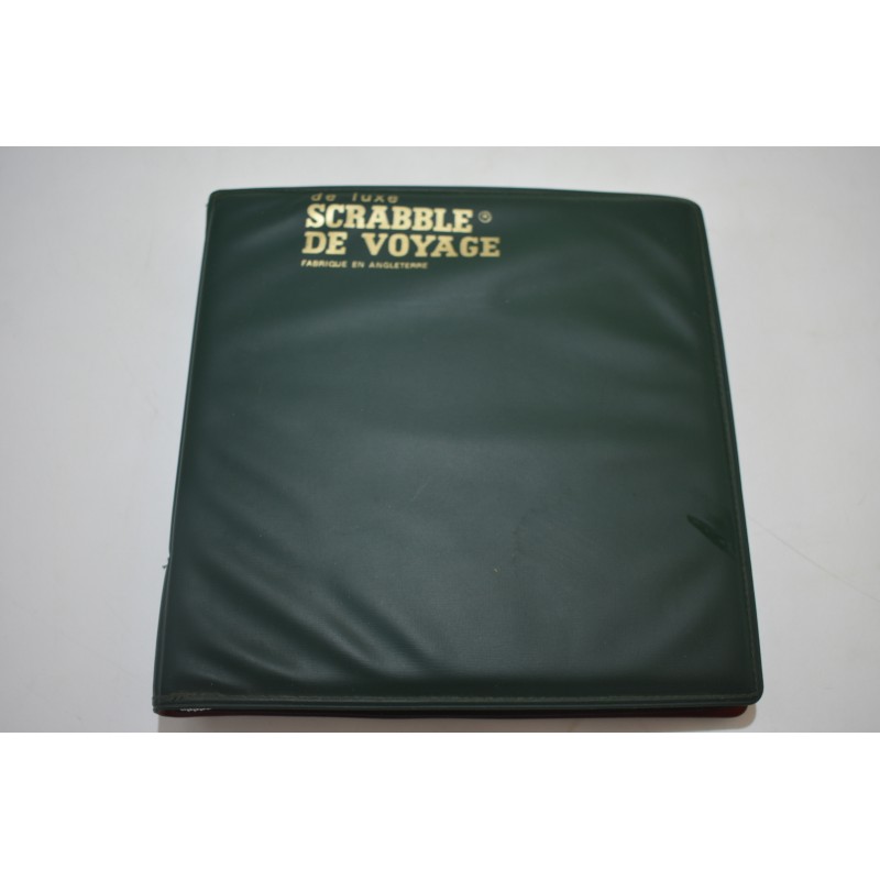 Scrabble Voyage de luxe Edition Habourdin jeu de société compétition duplicate vintage spear's game prestige
