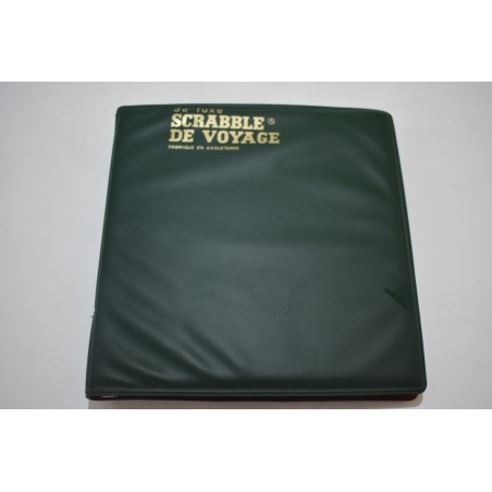 Scrabble Voyage de luxe Edition Habourdin jeu de société compétition duplicate vintage spear's game prestige