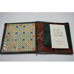 Scrabble Voyage de luxe Edition Habourdin jeu de société compétition duplicate vintage spear's game prestige