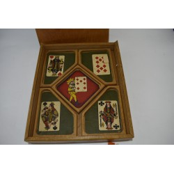 Jeu de Nain Jaune boite de jeux de société ancien mises cartes a jouer