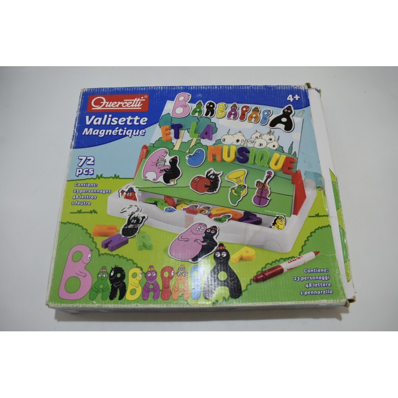 Barbapapa Valise Magnetique Quercetti jeu de société jeux aimant éveil