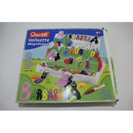 Barbapapa Valise Magnetique Quercetti jeu de société jeux aimant éveil