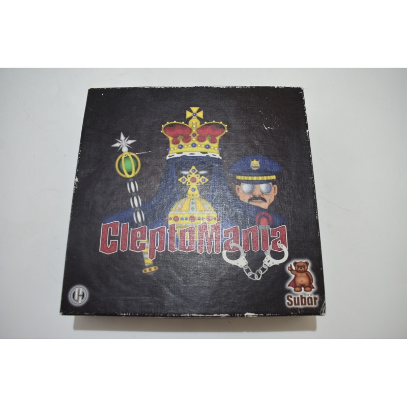Cleptomania jeu de société edition Subar jeux concentration famille couronne vol