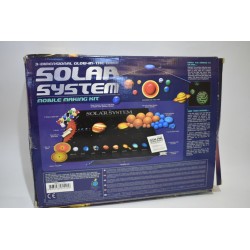 Solar System 3d glow in dark Mobile Making kit 4M jeu construction jeux maquette