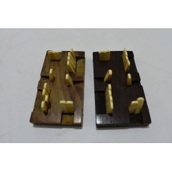 Lot de 2 anciens compteurs de points belote bridge cartes marqueurs jeux nouveaux reunis jeu de société ancien