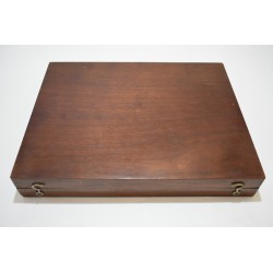 Coffret Mises bois jeu ancien jetons paris cartes poker dés dé jeux nouveaux reunis boite