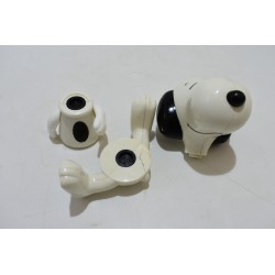 Snoopy jouet Mc Donald en 3 parties jeu figurine vintage retro jeux kit  mc do happy meal